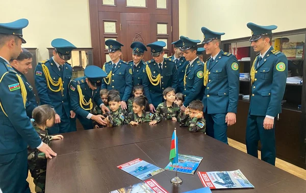 Dövlət Sərhəd Xidməti Akademiyasına ekskursiyaları təşkil edilib - FOTO