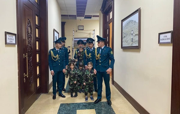 Dövlət Sərhəd Xidməti Akademiyasına ekskursiyaları təşkil edilib - FOTO