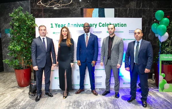 “Wyndham Garden Baku” Hoteli 1 yaşını qeyd edir - FOTO