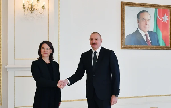 Prezident İlham Əliyev Almaniyanın xarici işlər nazirini qəbul edib - YENİLƏNİB - FOTO