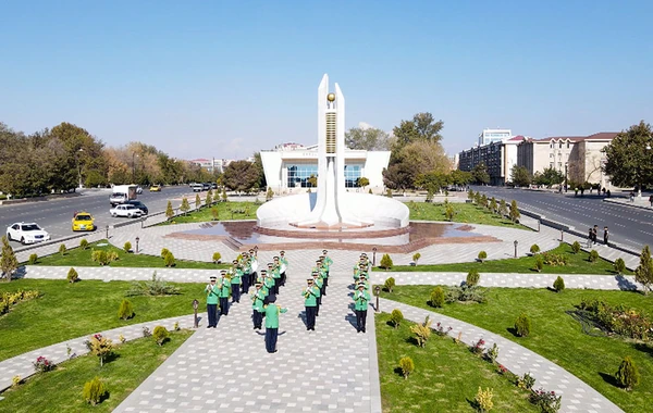 Naxçıvan şəhərində hərbi yürüş keçirilib - FOTO/VİDEO