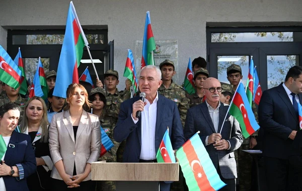 Laçında “Bayraq yürüşü” keçirilib - FOTO