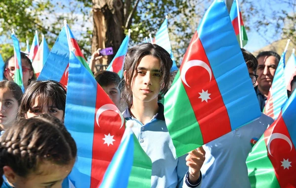 Laçında “Bayraq yürüşü” keçirilib - FOTO