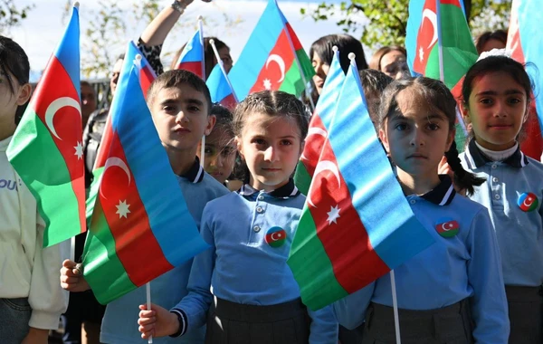Laçında “Bayraq yürüşü” keçirilib - FOTO