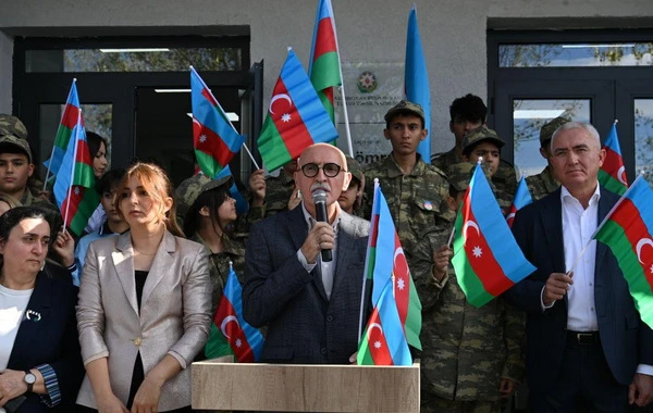 Laçında “Bayraq yürüşü” keçirilib - FOTO