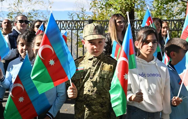 Laçında “Bayraq yürüşü” keçirilib - FOTO