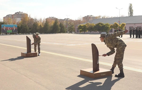 Əlahiddə Ümumqoşun Orduda növbəti buraxılış mərasimi keçirilib - FOTO