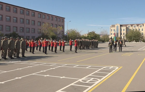 Əlahiddə Ümumqoşun Orduda növbəti buraxılış mərasimi keçirilib - FOTO