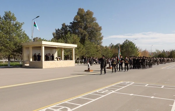 Əlahiddə Ümumqoşun Orduda növbəti buraxılış mərasimi keçirilib - FOTO