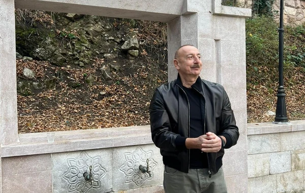 Mehriban Əliyeva Şuşadan fotolar paylaşıb - FOTO