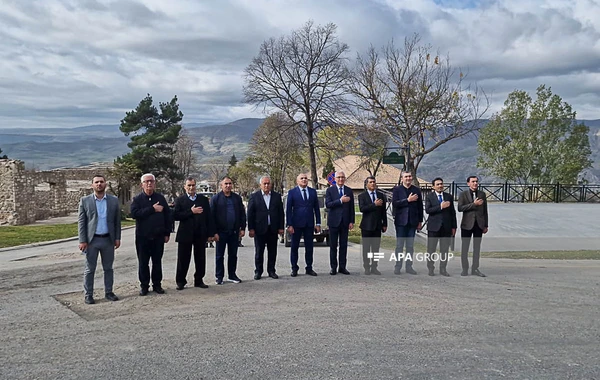 Laçın şəhərində Zəfər Günü ilə bağlı yürüş keçirilib - FOTO