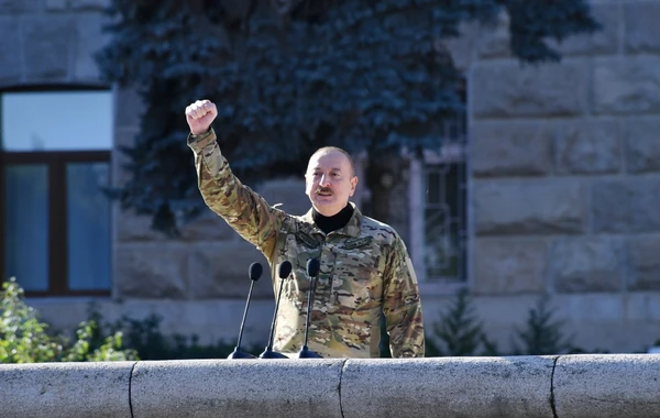 Президент Ильхам Алиев выступил на параде Победы в Ханкенди - ОБНОВЛЕНО + ВИДЕО