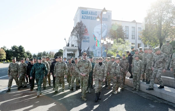 Президент Ильхам Алиев выступил на параде Победы в Ханкенди - ОБНОВЛЕНО + ВИДЕО