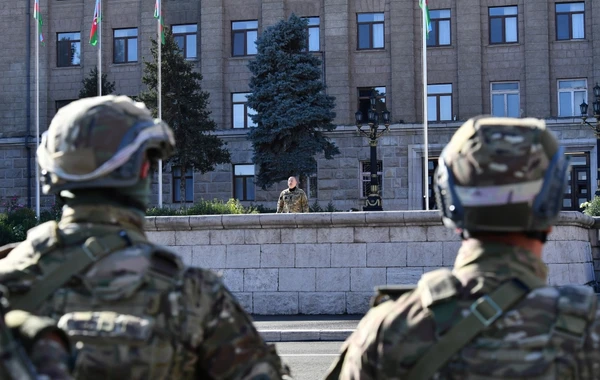 Президент Ильхам Алиев выступил на параде Победы в Ханкенди - ОБНОВЛЕНО + ВИДЕО