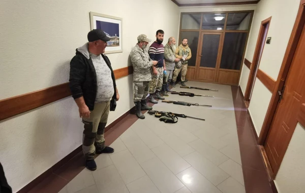 У жителей Габалинского района изъято незаконно хранившееся оружие - ФОТО