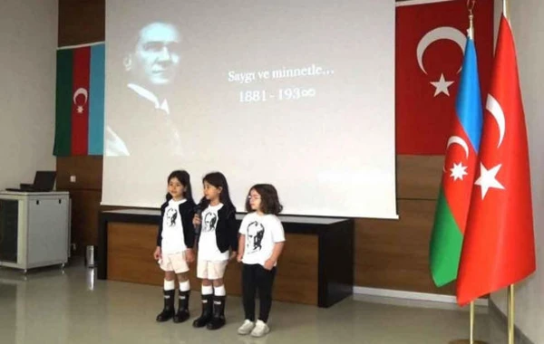 Naxçıvanda Mustafa Kamal Atatürkün xatirəsi anılıb - FOTO