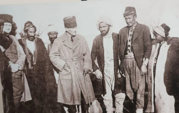 Atatürk Ankaradakı Şuşa Konqres Mərkəzində anılıb - FOTO