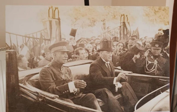 Atatürk Ankaradakı Şuşa Konqres Mərkəzində anılıb - FOTO