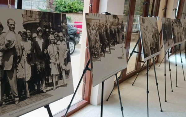 Atatürk Ankaradakı Şuşa Konqres Mərkəzində anılıb - FOTO