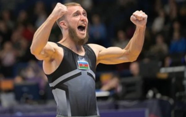 Azərbaycan gimnastı dünya çempionatında qızıl medal qazanıb - FOTO