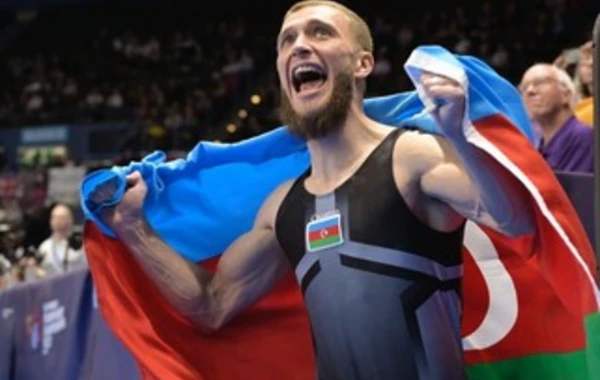 Azərbaycan gimnastı dünya çempionatında qızıl medal qazanıb - FOTO