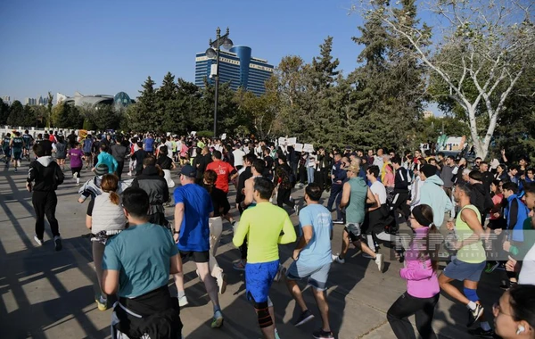 Bakıda xeyriyyə məqsədli “Qələbə qaçışı” başa çatıb - YENİLƏNİB