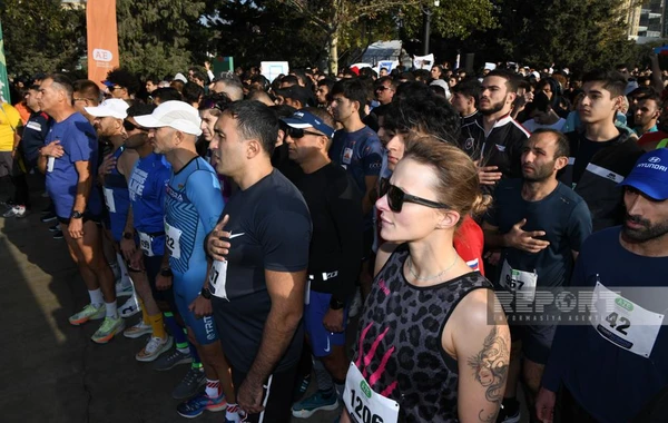 Bakıda xeyriyyə məqsədli “Qələbə qaçışı” başa çatıb - YENİLƏNİB