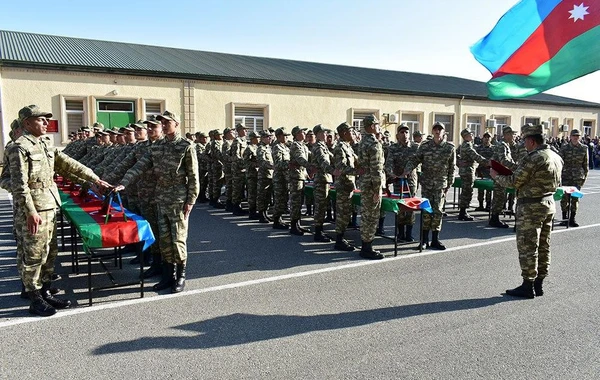 Azərbaycan Ordusunun gənc əsgərləri and içib -  FOTO/VİDEO