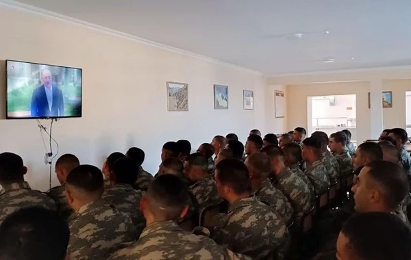 Azərbaycan Ordusunda Konstitusiya Günü münasibətilə silsilə tədbirlər keçirilib - FOTO