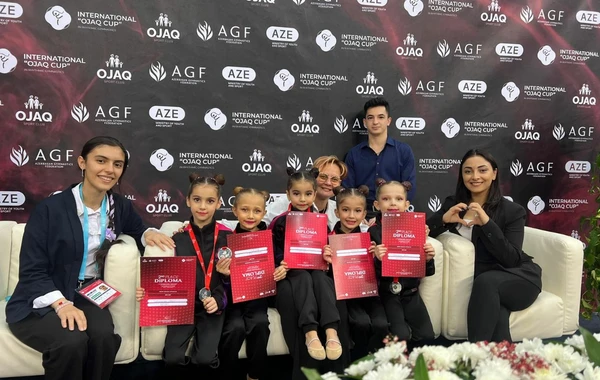 Bədii gimnastika üzrə 2-ci beynəlxalq "Ocaq kuboku" təşkil edildi - FOTO