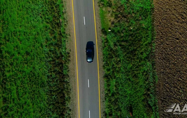 Masallıda 51 min əhalinin istifadə etdiyi yollar yenidən qurulub - FOTO/VİDEO