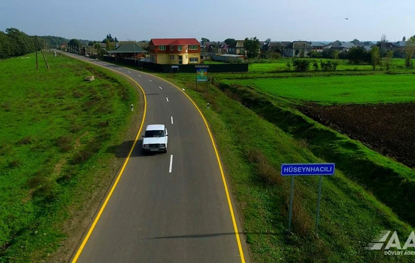 Masallıda 51 min əhalinin istifadə etdiyi yollar yenidən qurulub - FOTO/VİDEO