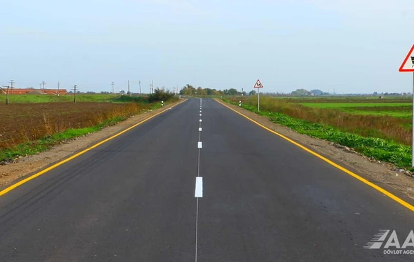 Masallıda 51 min əhalinin istifadə etdiyi yollar yenidən qurulub - FOTO/VİDEO