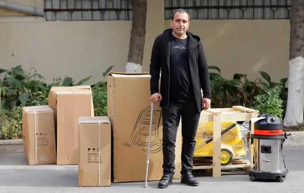 Daha bir qrup müharibə veteranı üçün kiçik bizneslər yaradılıb - FOTO