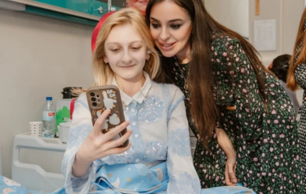 Leyla və Arzu Əliyevalar "Leyla Medical Center"in Pediatriya Mərkəzində olublar