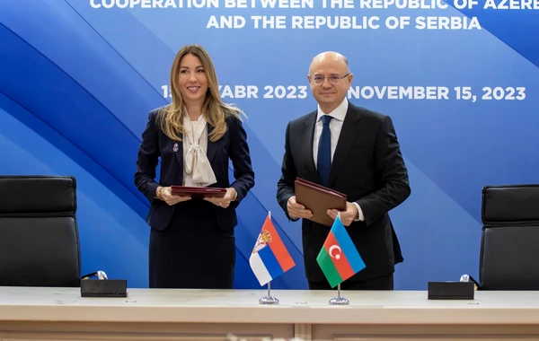 Azərbaycan və Serbiya təbii qaz sahəsində strateji sənədlər imzalayıblar - FOTO