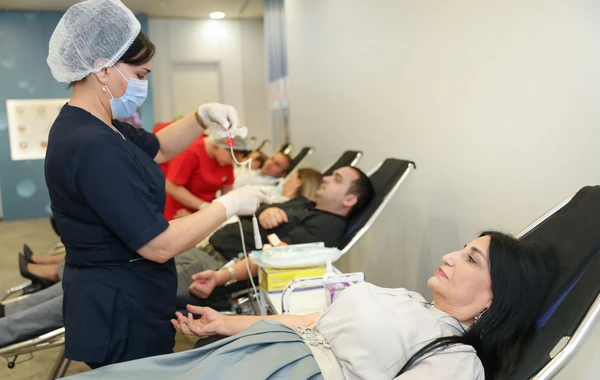 SOCAR-da talassemiyalı uşaqlar üçün qanvermə aksiyası keçirilib - FOTO