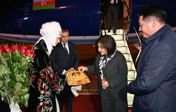 Спикер Милли Меджлиса находится с рабочим визитом в Кыргызстане - ФОТО