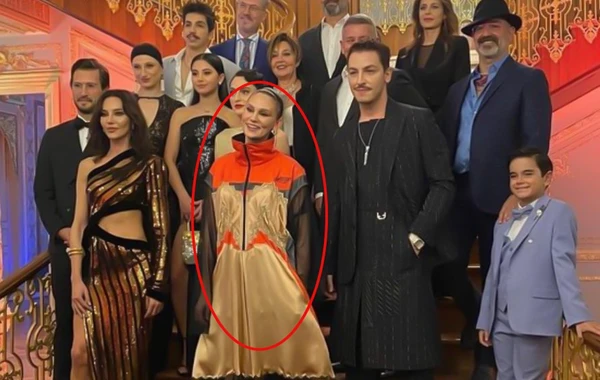 Bihter qalaya bahalı GEYİMLƏ QATILDI - FOTO