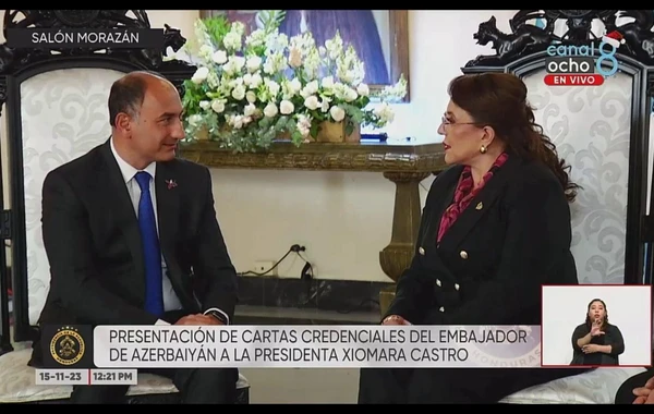 Honduras Prezidenti Azərbaycan səfirinin etimadnaməsini qəbul edib - FOTO