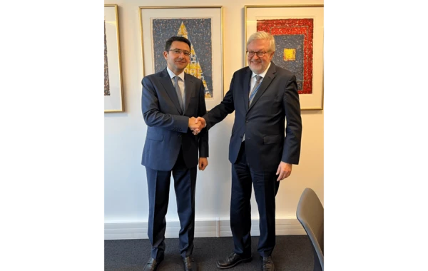 OECD-in iclasında Azərbaycanın yeni donor ölkə kimi fəal yardım siyasəti barədə məlumat verilib - FOTO