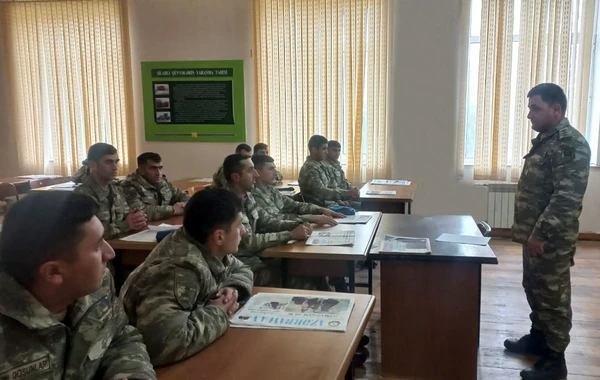 В азербайджанской армии проведен ряд мероприятий по случаю Дня национального возрождения - ФОТО