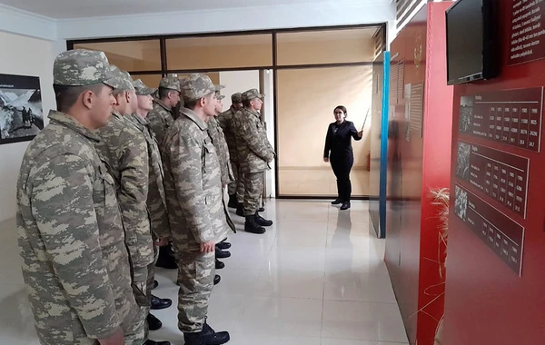В азербайджанской армии проведен ряд мероприятий по случаю Дня национального возрождения - ФОТО