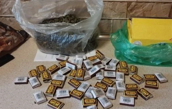 Evində marixuana aşkarlanan Ağdam sakini HƏBS EDİLDİ - FOTO