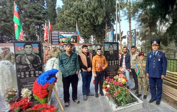 Şəhidlərin xatirəsinə həsr olunmuş anım mərasimləri keçirilib - FOTO