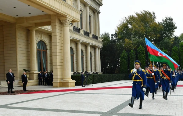 Состоялась церемония официальной встречи Президента Ирака - ФОТО