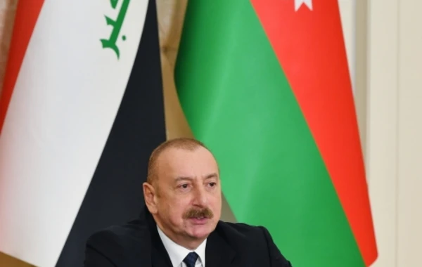 Президенты Азербайджана и Ирака выступили с заявлениями для прессы - ОБНОВЛЕНО + ФОТО