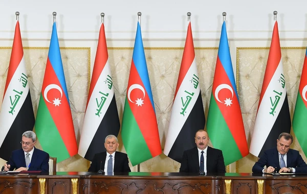 Azərbaycan-İraq sənədləri imzalanıb - YENİLƏNİB - FOTO