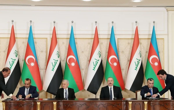 Azərbaycan-İraq sənədləri imzalanıb - YENİLƏNİB - FOTO