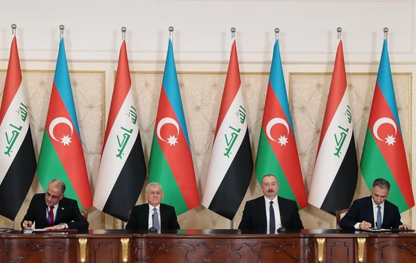 Azərbaycan-İraq sənədləri imzalanıb - YENİLƏNİB - FOTO